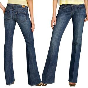 Paige Laurel Canyon Low Rise Bootcut Jeans